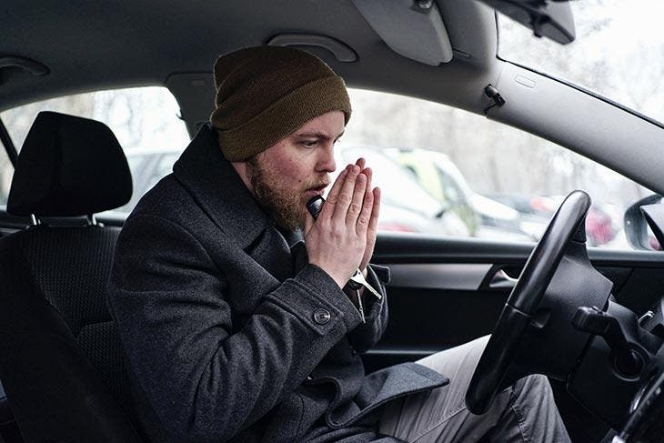 Tener frio en el auto