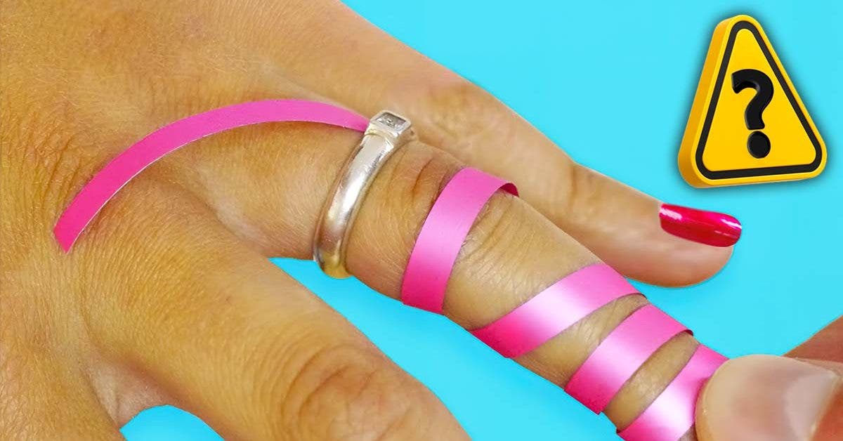 Bague coincée au doigt ? Voici 3 façons de l'enlever sans effort