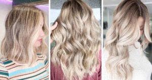 Balayage blond - 180 nuances pour vos cheveux à choisir_