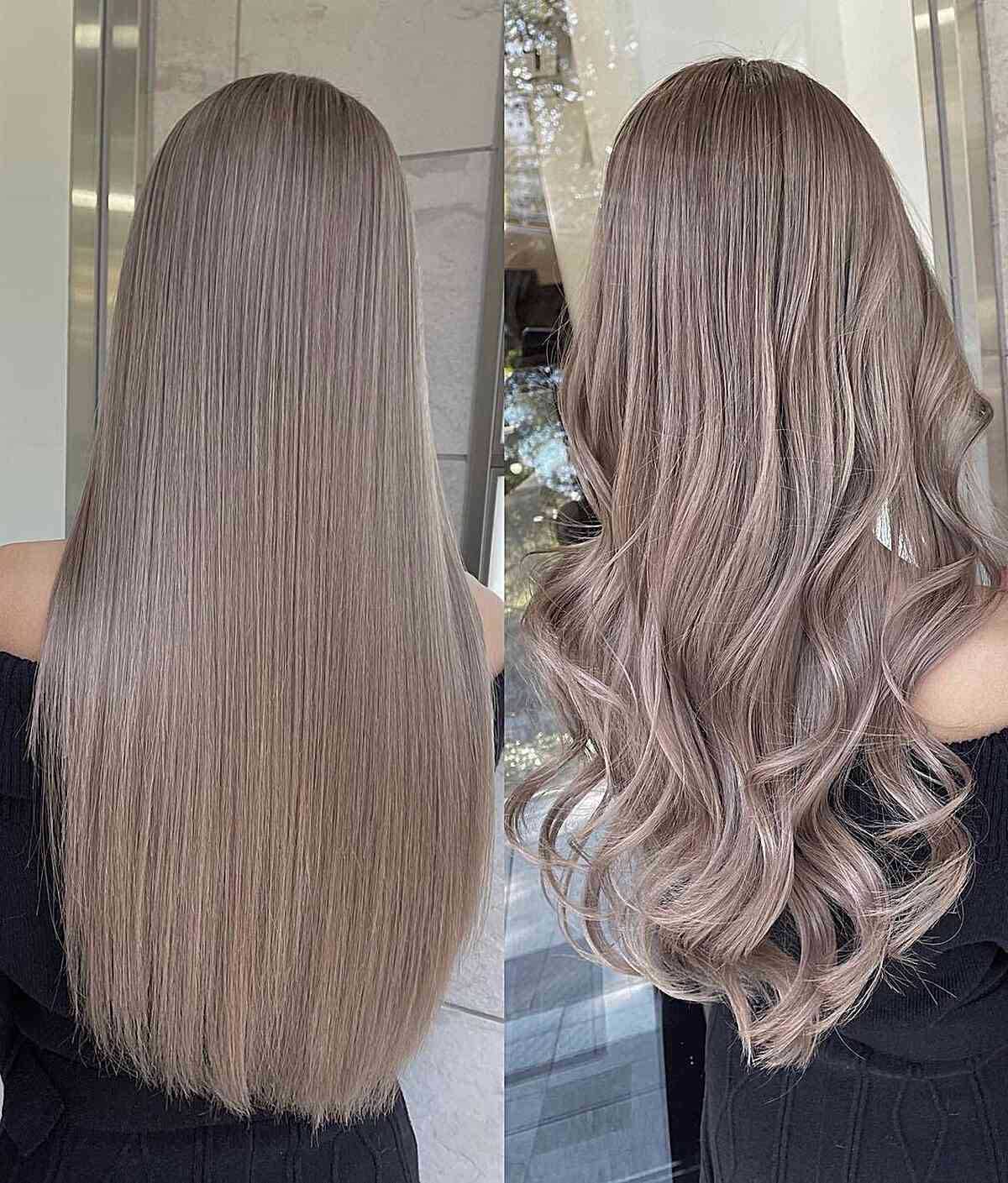 Balayage sur cheveux chatains - Marie Claire