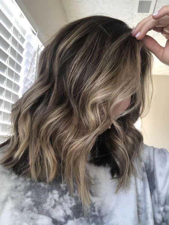 Balayage Loira Gelada