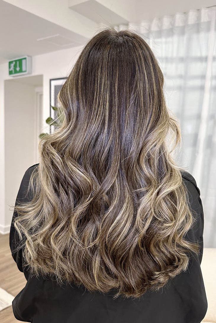 Balayage bronde Balayage bronde