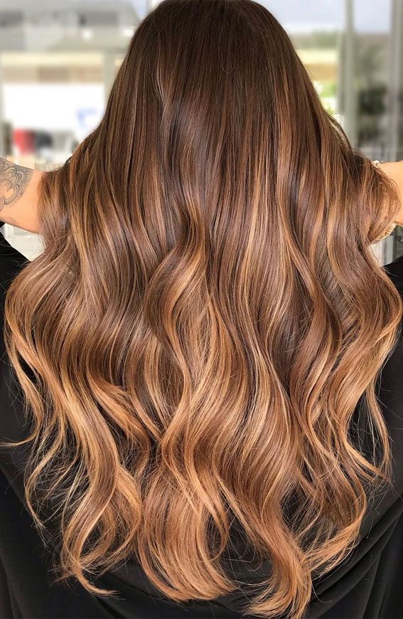 Balayage caramel