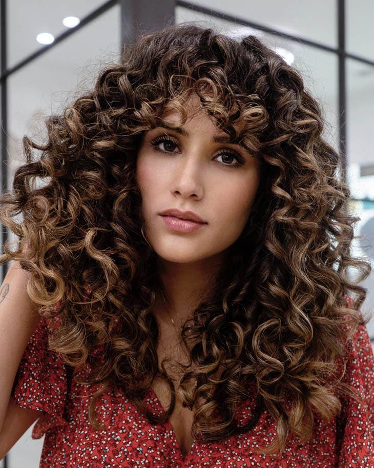 Balayage encadrant le visage