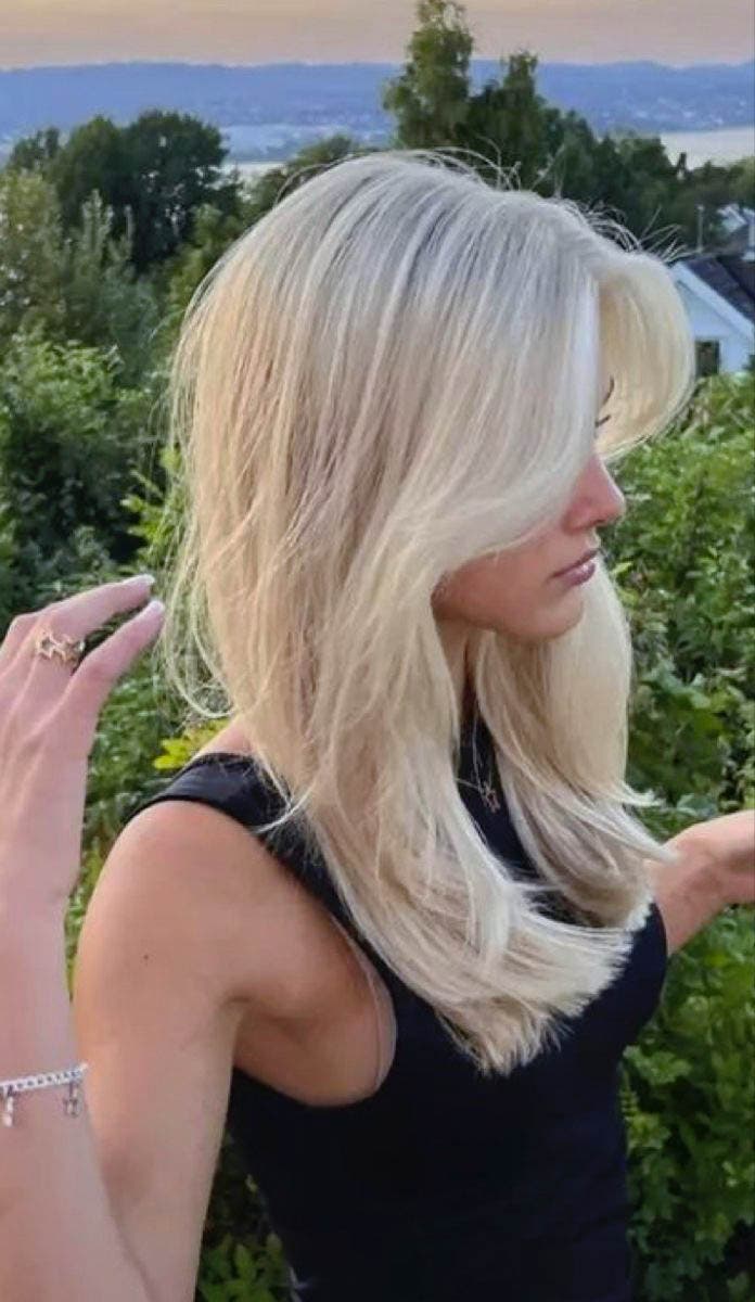 Blond platine doré Blond platine doré