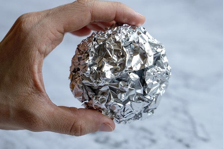sfera di alluminio