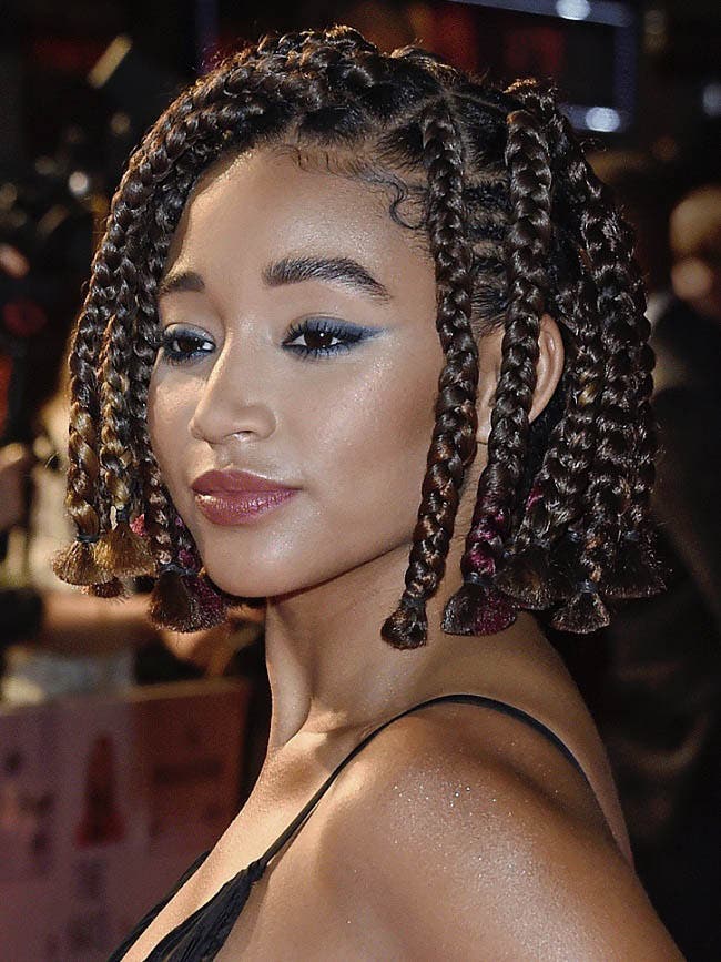 Box braids moyenne Box braids moyenne