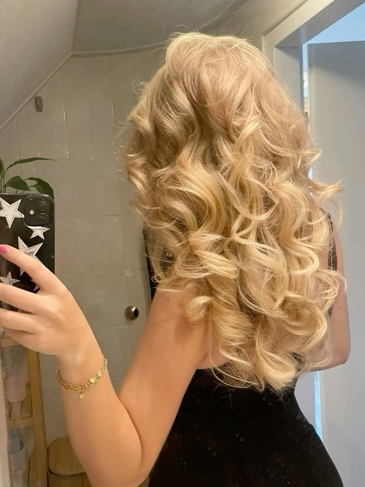 Brushing cheveux bouclés