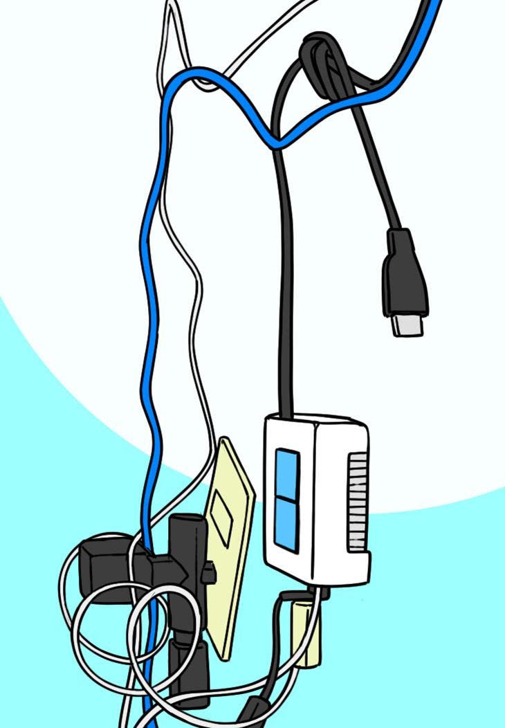 Cacher un câble électrique avec des perles en bois  Cache fil electrique, Cable  electrique, Cache cable