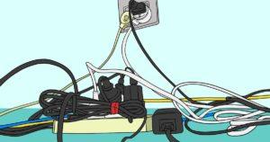 Cacher les câbles et fils électriques 26 astuces déco