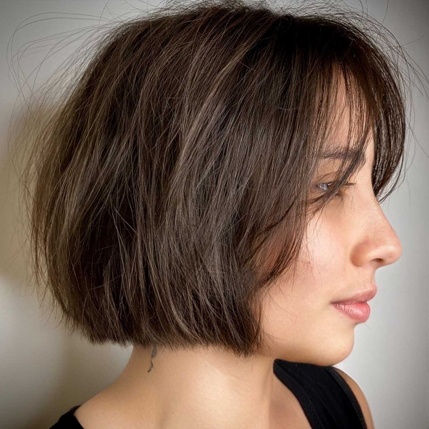 Carré court dégradé