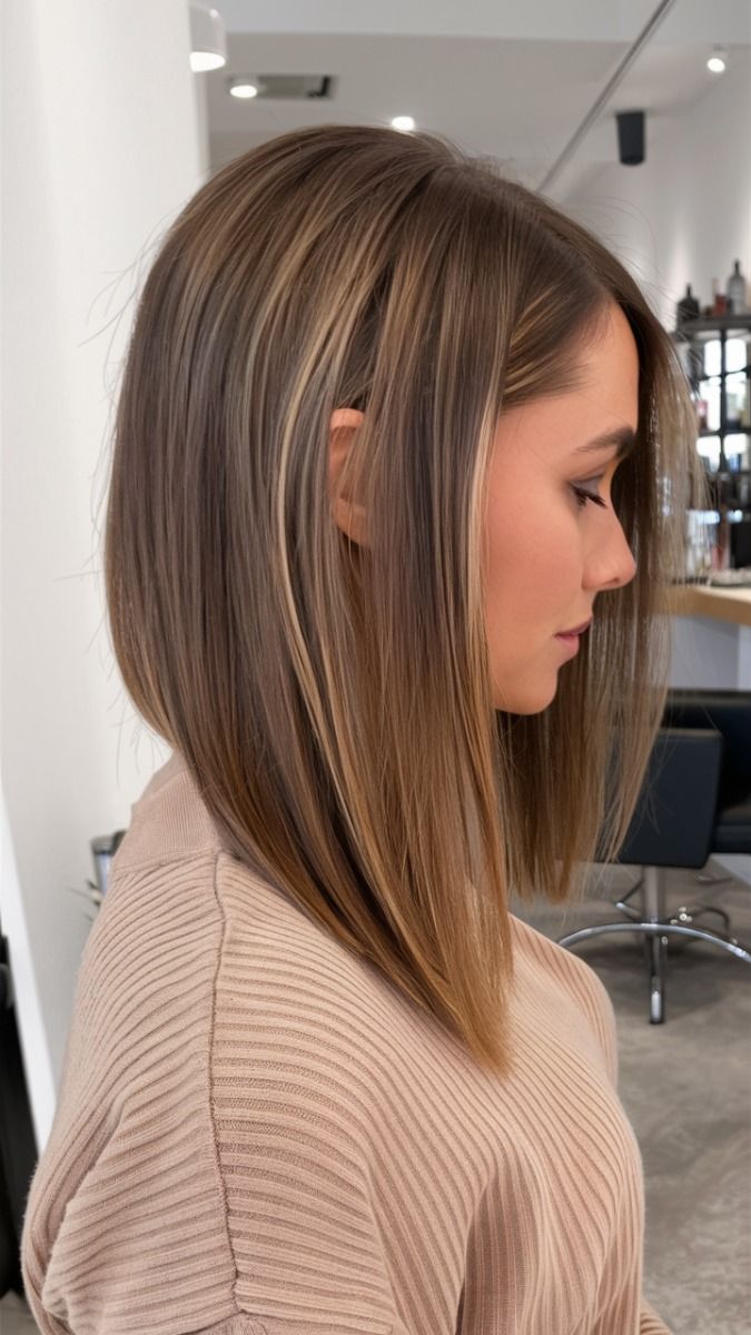 Carré mi-long plongeant