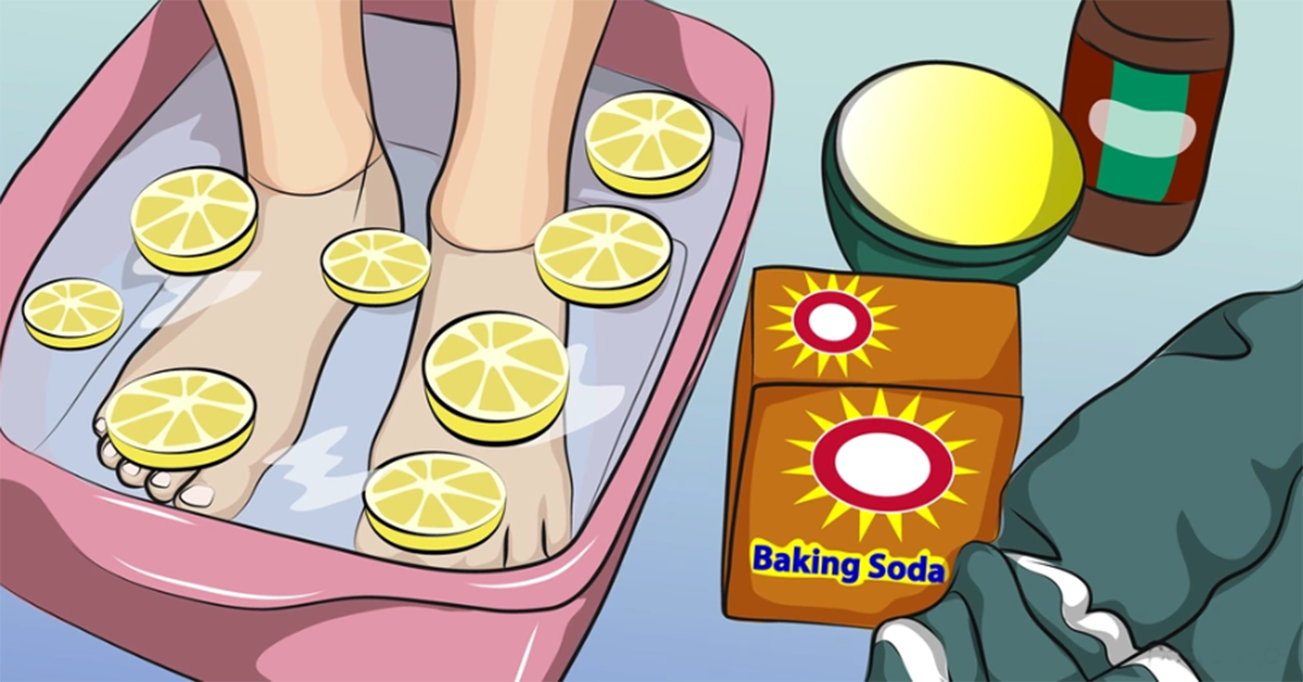 Ce bain de pieds au citron détoxifie tout votre corps