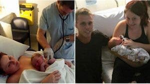 Ce jeune homme de 23 ans est devenu père et grand-père la même semaine