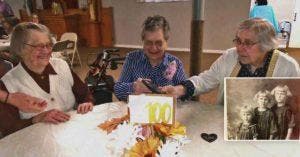 Cette femme fête son 100e anniversaire avec ses deux sœurs âgées de 104 et 102 ans et partage son secret de longévité