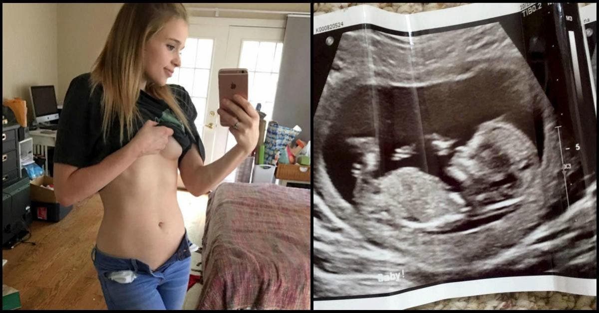 Cette fille affirme être enceinte de 6 mois