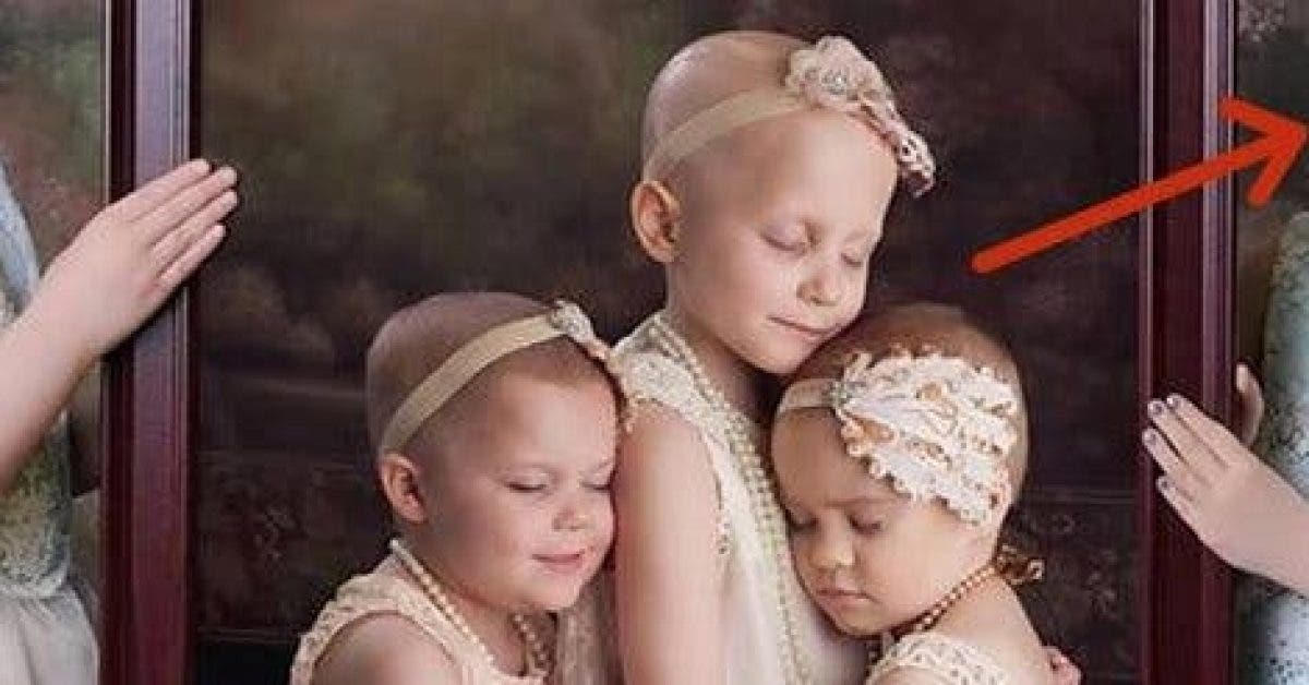 Cette image de 3 fillettes cancéreuses a fait le tour du monde