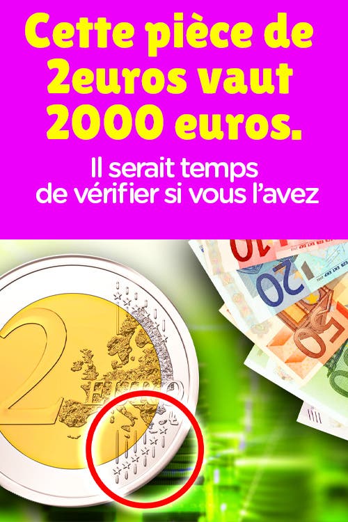 Quelle est la pièce de 2 euros qui vaut 2000 euros ?