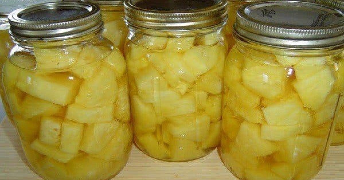 recette de l'eau à l'ananas