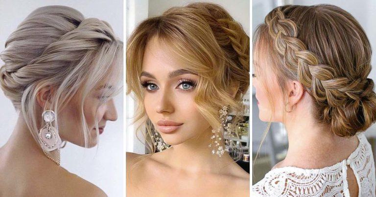 Coiffures de mariage pour cheveux mi-longs : 25 idées tendance en 2024