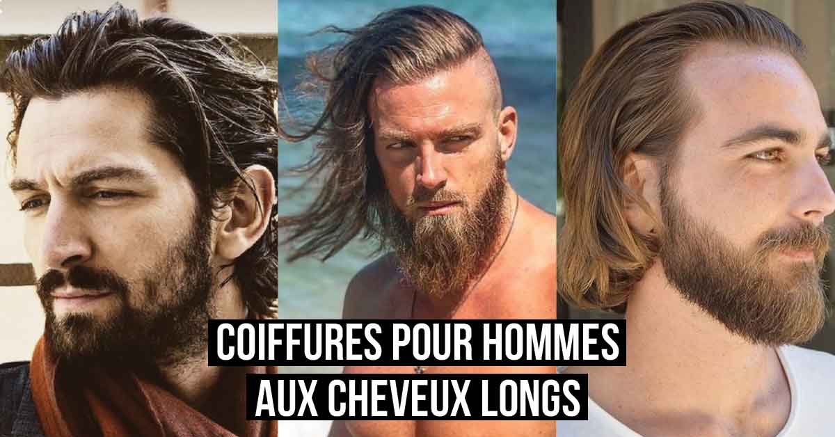 Coiffures pour hommes aux cheveux longs 100 idées pour tous les styles