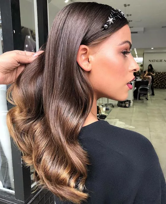 Coloration cheveux bruns