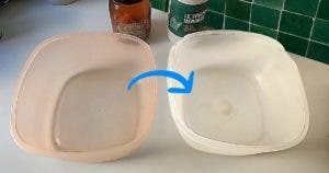 Comment dégraisser les boites en plastique pour leur donner un aspect propre