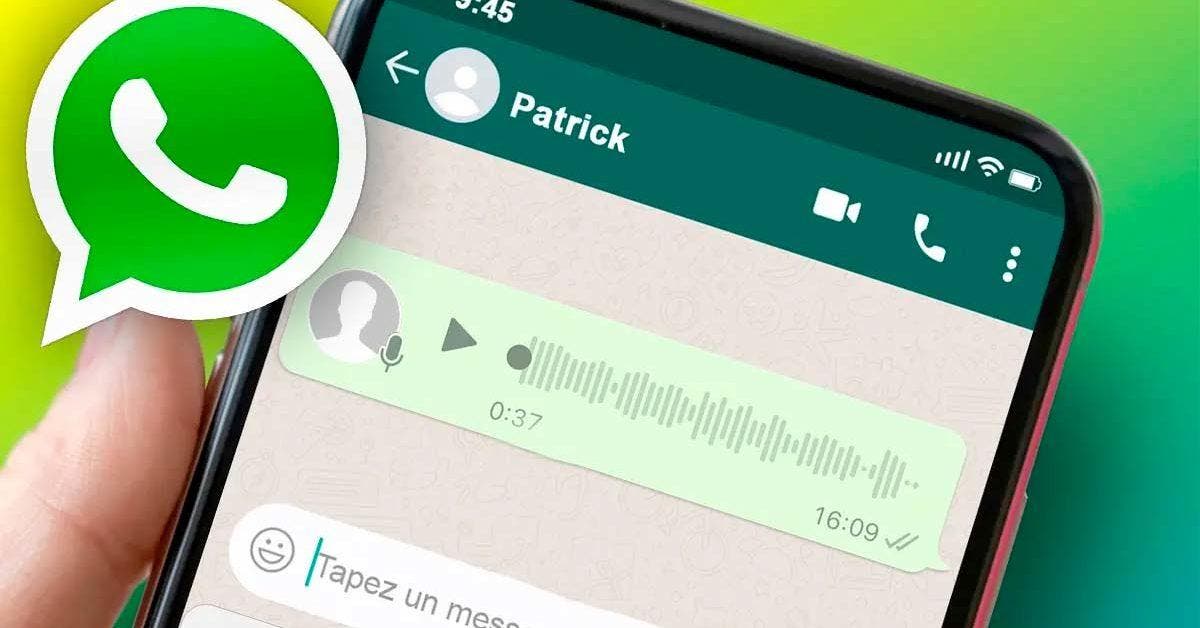 Comment écouter discrètement un audio WhatsApp sans être vu