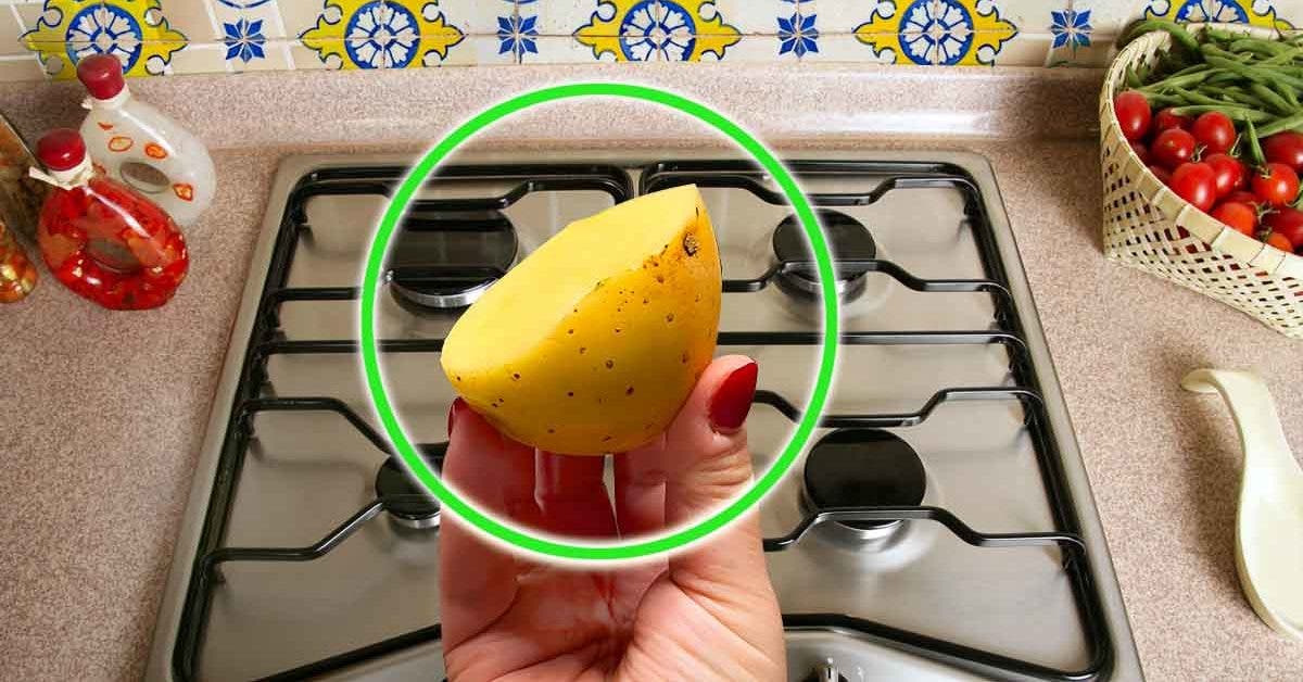 Comment éliminer les mauvaises odeurs de la cuisine avec une pomme de terre