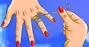 Comment enlever l'anneau coincé sur votre doigt final