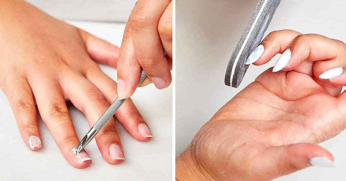 Comment enlever les faux ongles à la maison sans endommager vos ongles naturels