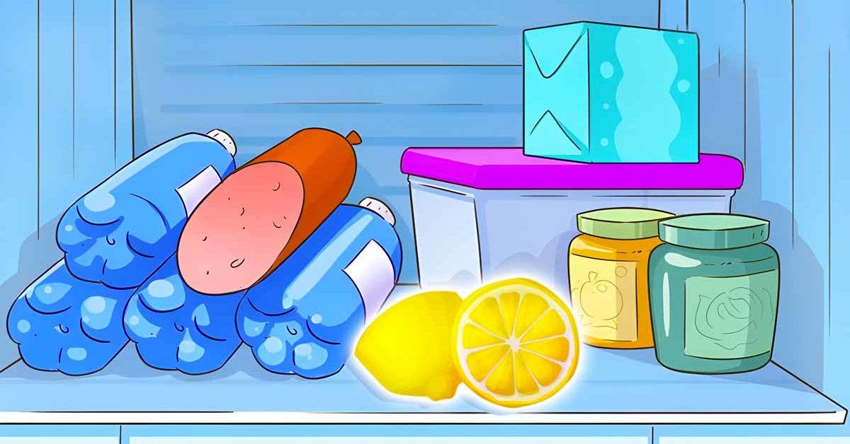 Comment éliminer les mauvaises odeurs du réfrigérateur avec du citron