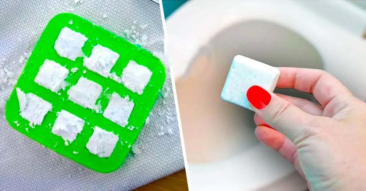 Comment fabriquer soi-même des pastilles écologiques pour nettoyer les toilettes