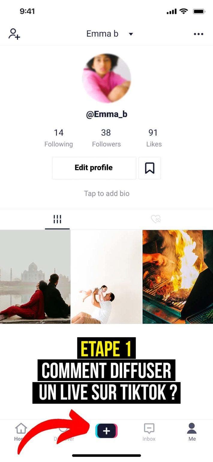 Comment faire un live sur Tiktok en 2023