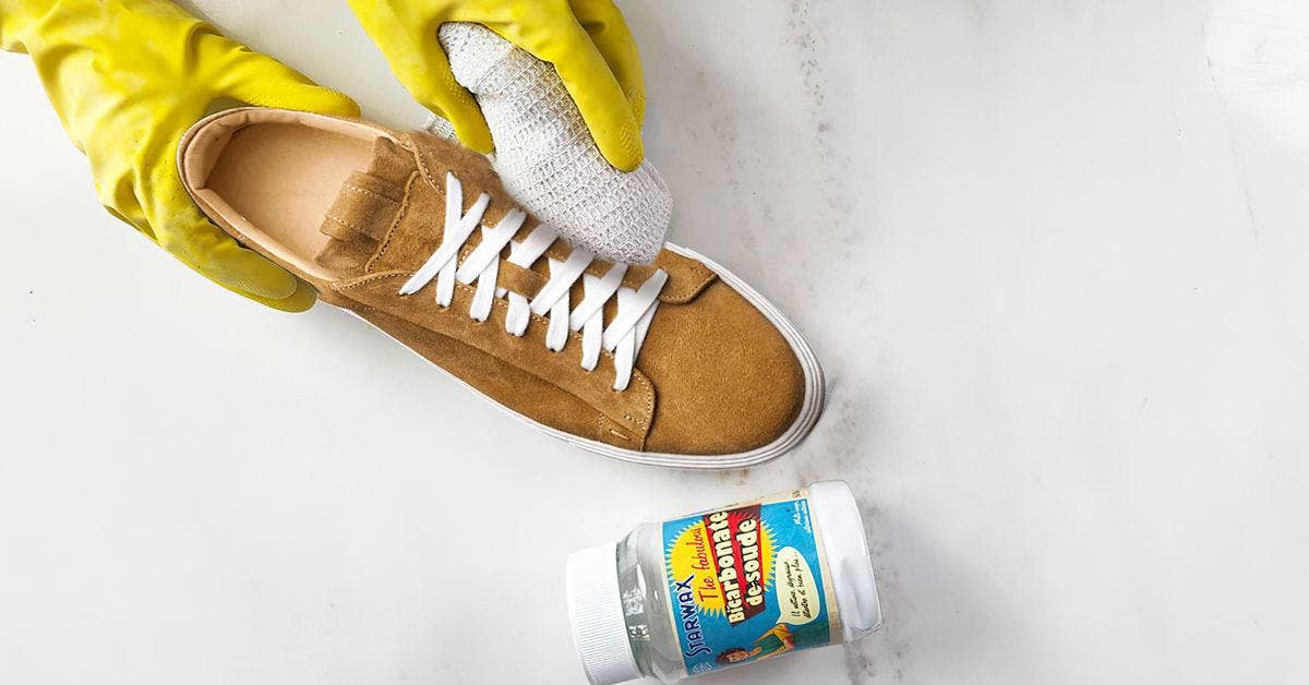 Comment nettoyer des chaussures en daim avec du bicarbonate de soude _ -1