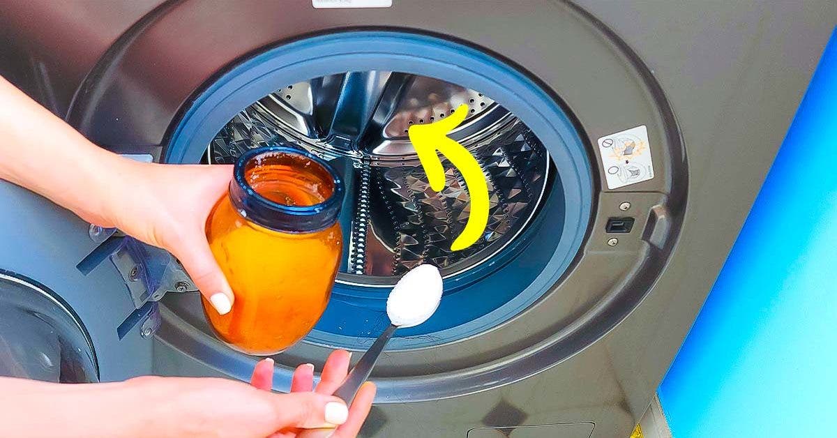 Comment nettoyer la machine à laver ? Versez-y un demi-verre de ce produit, le calcaire et les mauvaises odeurs disparaîtront