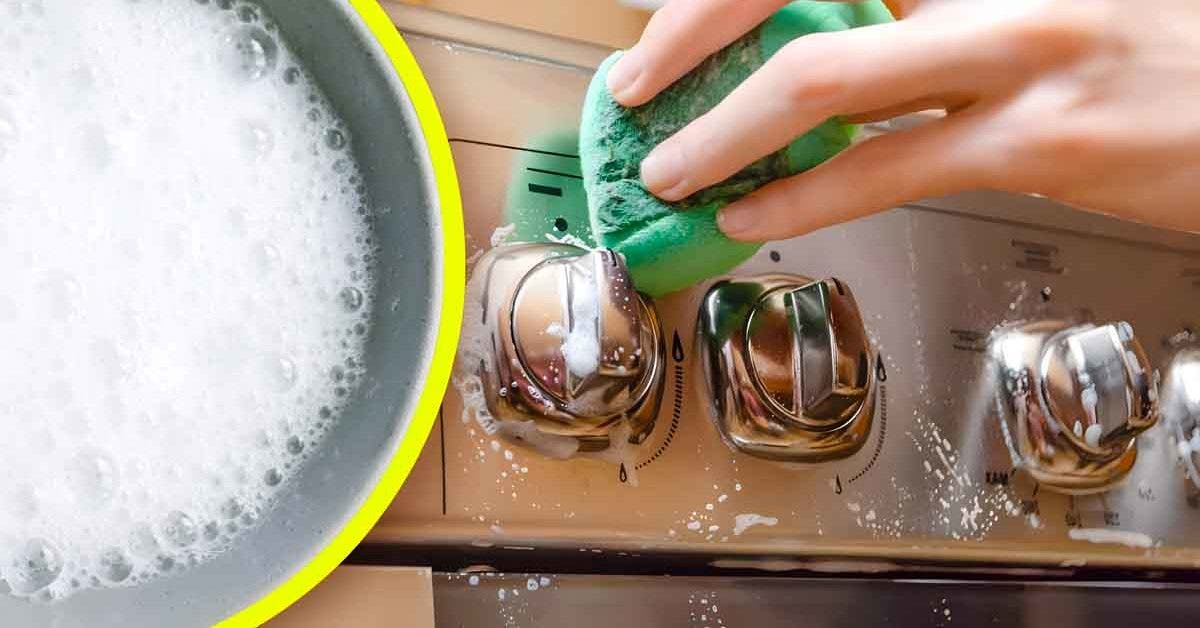 Comment nettoyer les boutons de la cuisinière de la graisse et de la saleté _