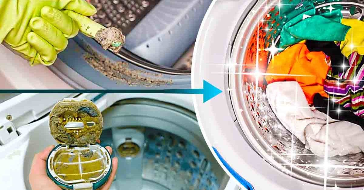 Comment nettoyer votre machine à laver en profondeur - 3 astuces infaillibles pour se débarrasser des odeurs de moisi 1