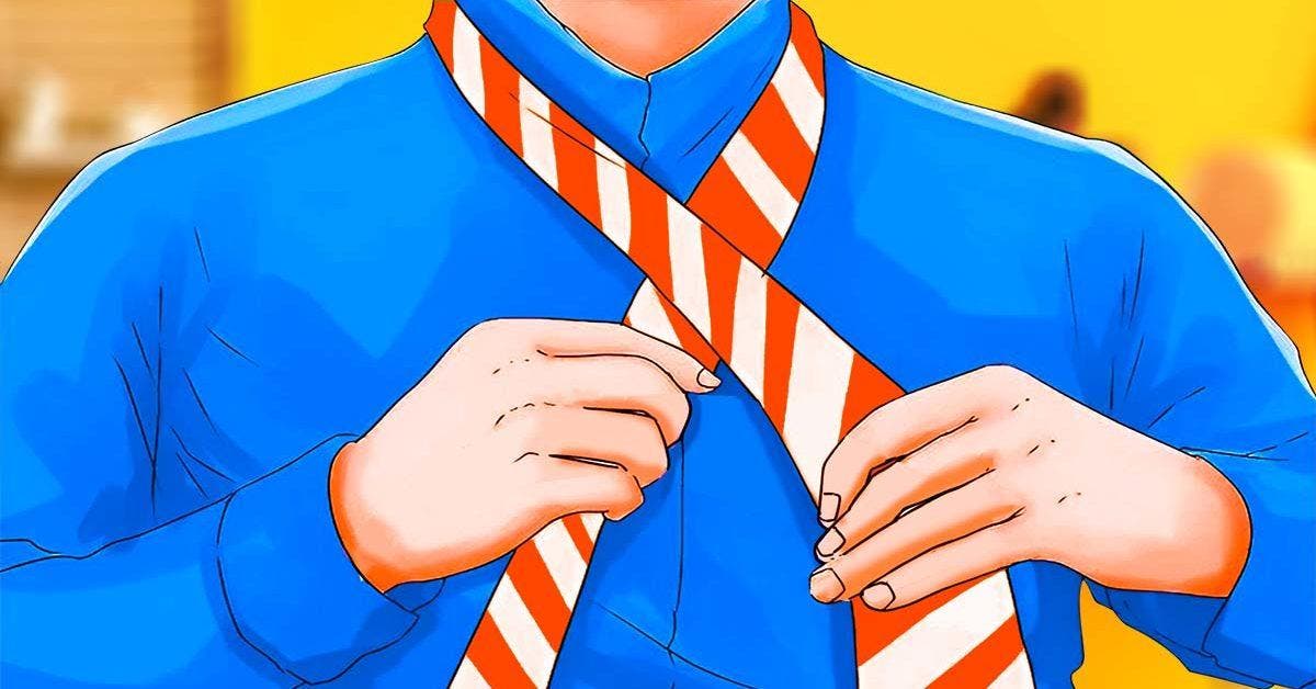 Comment nouer une cravate final