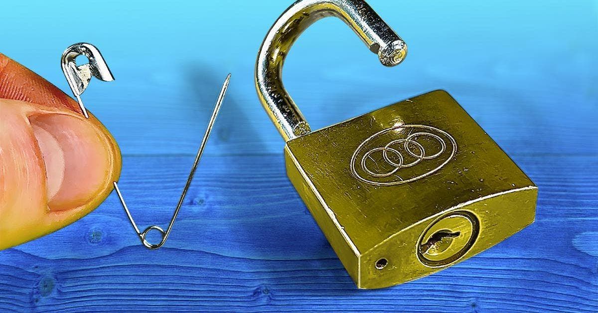 Comment ouvrir un cadenas à l'aide d'une épingle