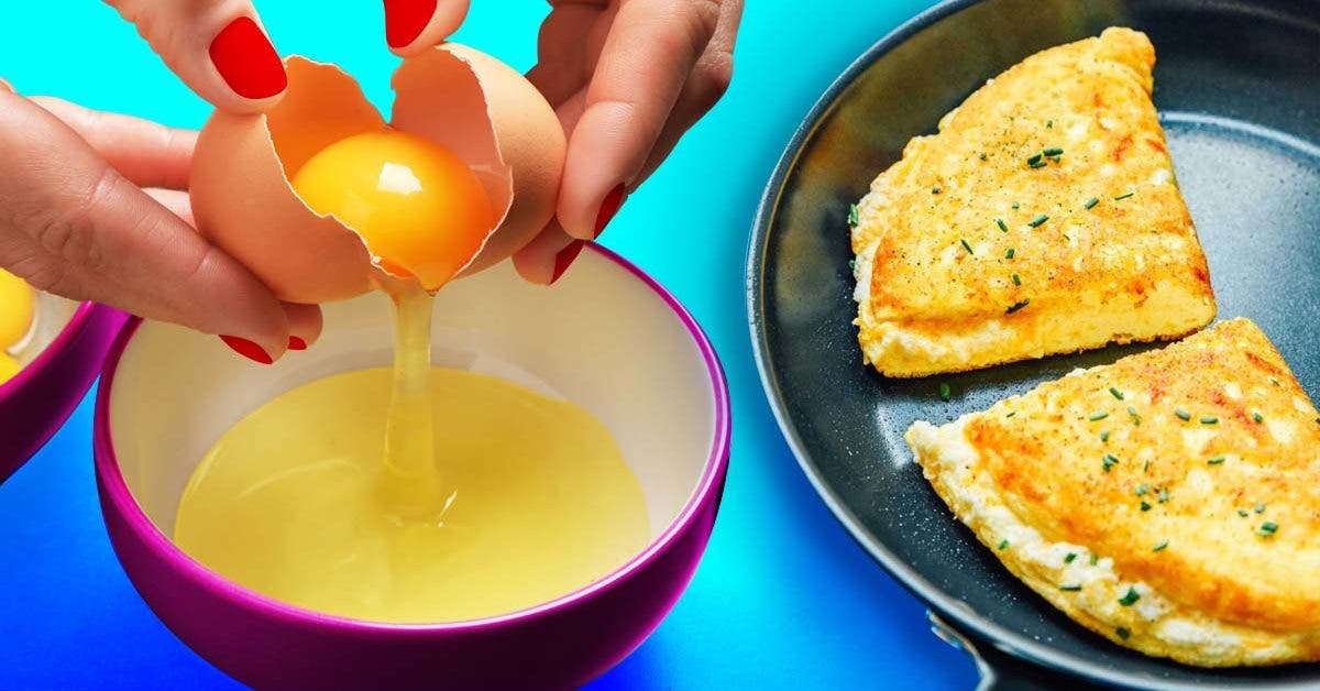 Comment pour préparer une omelette moelleuse. Un ingrédient secret fait toute la différence_