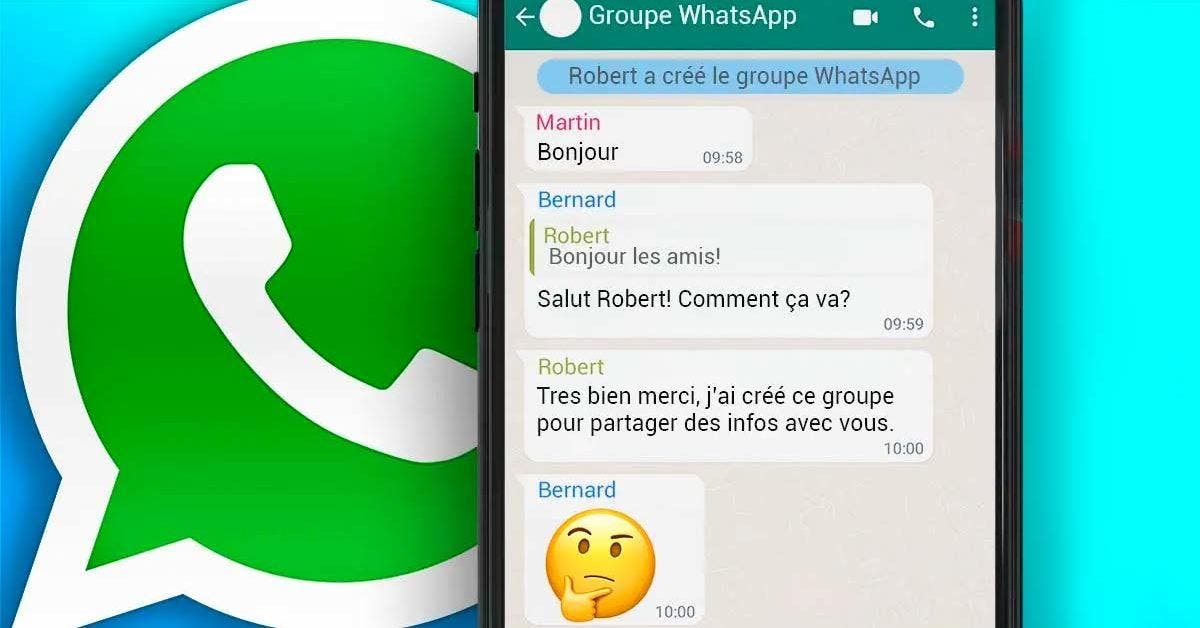 Comment quitter un groupe WhatsApp sans que personne ne le sache