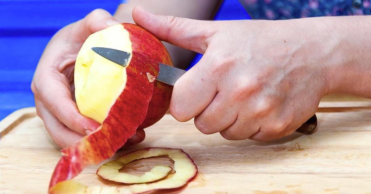Comment réutiliser les épluchures de pommes