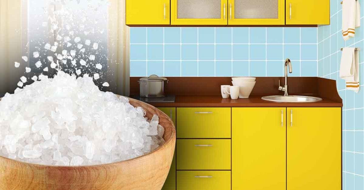 Comment se servir du sel pour nettoyer la maison
