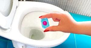 Comment utiliser une pastille de lave vaisselle pour nettoyer en profondeur votre salle de bain