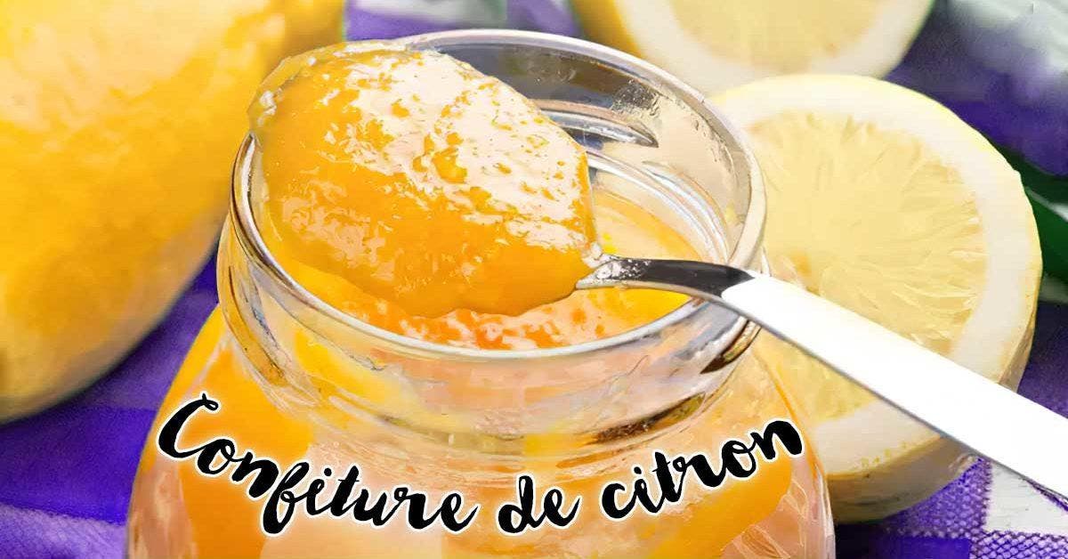 Marmelade de citron : une confiture corsée au goût intense !