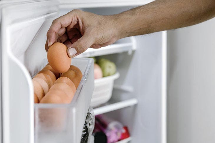Conservation d’œufs au réfrigérateur