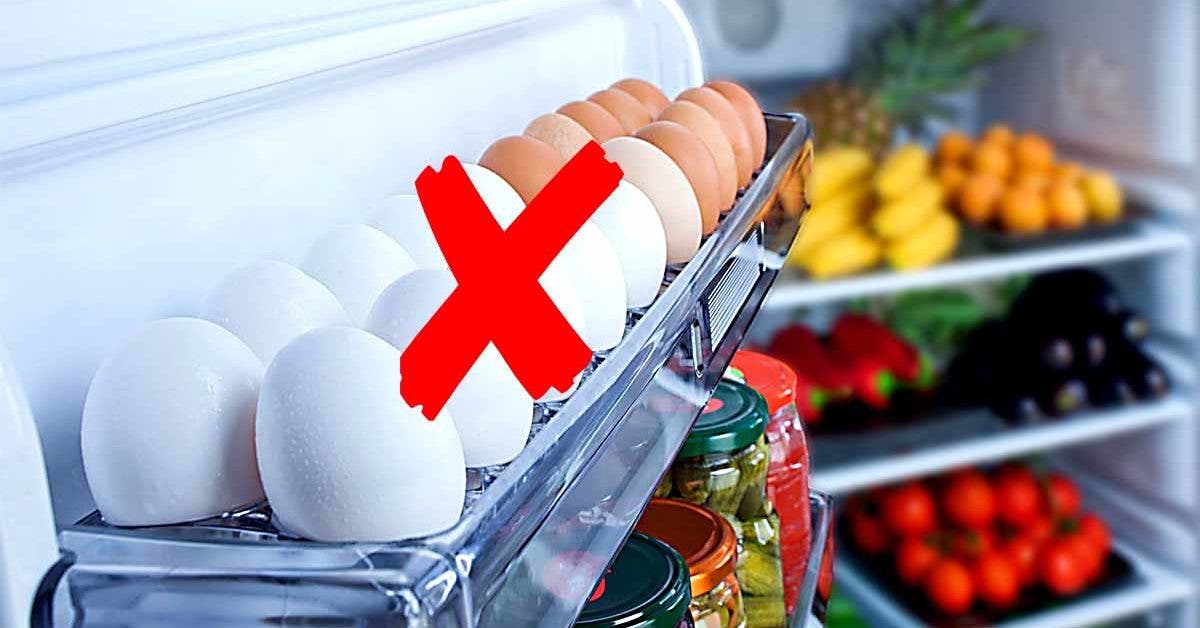 Voici à quoi sert réellement le compartiment à œufs de votre frigo : ne  faites plus l'erreur !