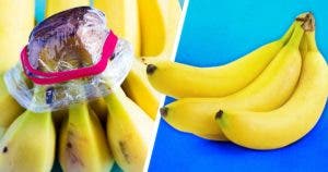 Conservez les bananes 3 fois plus longtemps avec une astuce simple et efficace