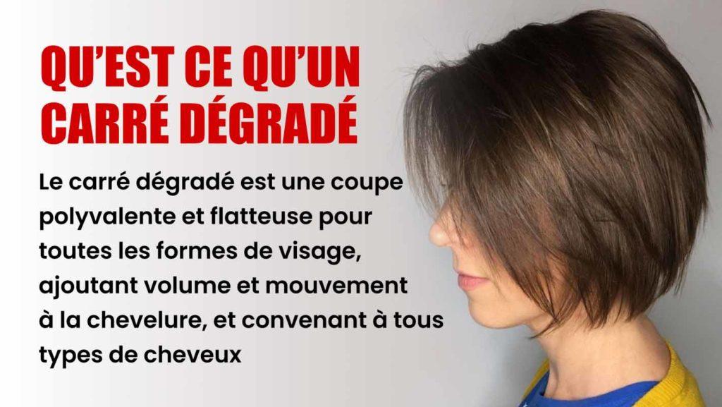 Coupe au carré dégradé : 20 jolies coiffures à porter en 2024